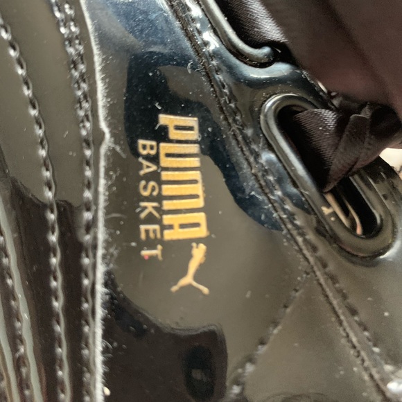 Puma Basket woman’s black runners size 9 - Picture 13 of 13